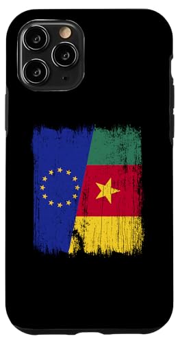 EU Kamerun Halbflagge Europäische Union Kamerunische Vorfahren Hülle für iPhone 11 Pro EU Kamerun Halbflagge Europäische Union Kamerunische Vorfahren Hülle für iPhone 11 Pro von Republic of Cameroon Flag Design Cameroonian Roots