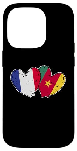 Frankreich Kamerun Herz Flagge Französisch Kamerun Freundschaft Hülle für iPhone 14 Pro Frankreich Kamerun Herz Flagge Französisch Kamerun Freundschaft Hülle für iPhone 14 Pro von Republic of Cameroon Flag Design Cameroonian Roots