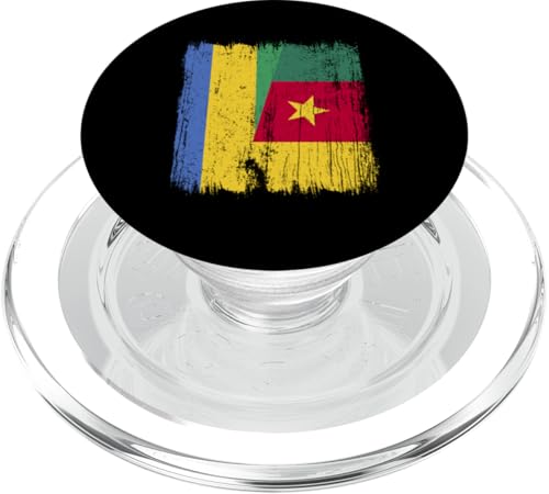 Gabun, Kamerun, halbe Flagge, Gabun, Kamerun, Vorfahren PopSockets PopGrip für MagSafe Gabun, Kamerun, halbe Flagge, Gabun, Kamerun, Vorfahren PopSockets PopGrip für MagSafe von Republic of Cameroon Flag Design Cameroonian Roots