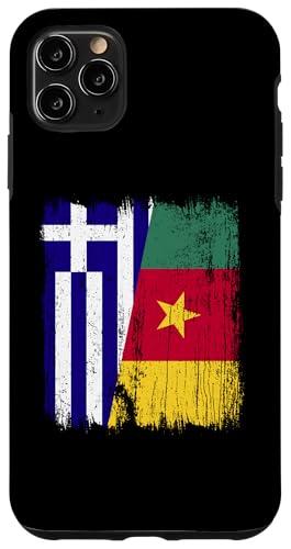 Griechenland Kamerun Halbflagge griechische kamerunische Vorfahren Hülle für iPhone 11 Pro Max Griechenland Kamerun Halbflagge griechische kamerunische Vorfahren Hülle für iPhone 11 Pro Max von Republic of Cameroon Flag Design Cameroonian Roots