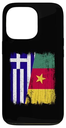 Griechenland Kamerun Halbflagge griechische kamerunische Vorfahren Hülle für iPhone 13 Pro Griechenland Kamerun Halbflagge griechische kamerunische Vorfahren Hülle für iPhone 13 Pro von Republic of Cameroon Flag Design Cameroonian Roots
