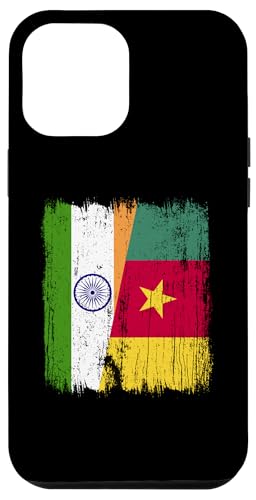 Indien, Kamerun, halbe Flagge, Indien, Kamerun, Vorfahren Hülle für iPhone 12 Pro Max Indien, Kamerun, halbe Flagge, Indien, Kamerun, Vorfahren Hülle für iPhone 12 Pro Max von Republic of Cameroon Flag Design Cameroonian Roots