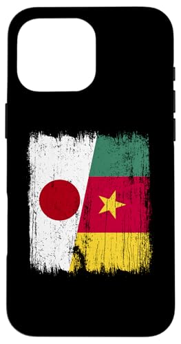 Japan Kamerun Halbflagge Japanische Kamerunische Vorfahren Hülle für iPhone 16 Pro Max Japan Kamerun Halbflagge Japanische Kamerunische Vorfahren Hülle für iPhone 16 Pro Max von Republic of Cameroon Flag Design Cameroonian Roots