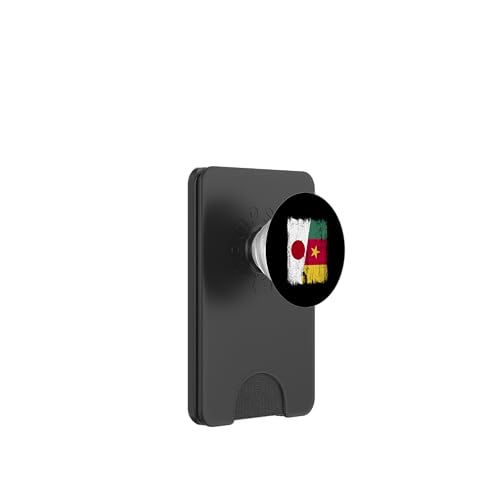 Japan Kamerun Halbflagge Japanische Kamerunische Vorfahren PopSockets PopWallet für MagSafe Japan Kamerun Halbflagge Japanische Kamerunische Vorfahren PopSockets PopWallet für MagSafe von Republic of Cameroon Flag Design Cameroonian Roots