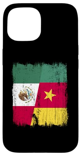 Mexiko Kamerun Halbflagge Mexikanische Kamerunische Vorfahren Hülle für iPhone 15 Mexiko Kamerun Halbflagge Mexikanische Kamerunische Vorfahren Hülle für iPhone 15 von Republic of Cameroon Flag Design Cameroonian Roots