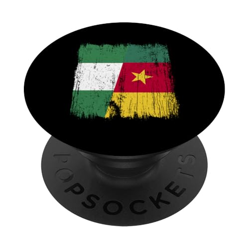 Nigeria Kamerun Halbflagge nigerianische kamerunische Vorfahren PopSockets Klebender PopGrip Nigeria Kamerun Halbflagge nigerianische kamerunische Vorfahren PopSockets Klebender PopGrip von Republic of Cameroon Flag Design Cameroonian Roots
