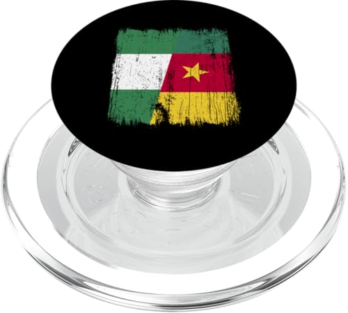 Nigeria Kamerun Halbflagge nigerianische kamerunische Vorfahren PopSockets PopGrip für MagSafe Nigeria Kamerun Halbflagge nigerianische kamerunische Vorfahren PopSockets PopGrip für MagSafe von Republic of Cameroon Flag Design Cameroonian Roots