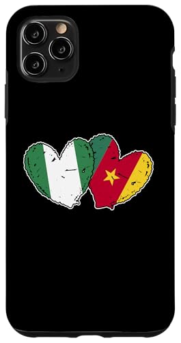 Nigeria Kamerun Herz Flagge Nigerianische Kamerunische Freundschaft Hülle für iPhone 11 Pro Max Nigeria Kamerun Herz Flagge Nigerianische Kamerunische Freundschaft Hülle für iPhone 11 Pro Max von Republic of Cameroon Flag Design Cameroonian Roots