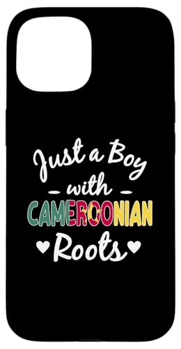 Nur ein Junge mit kamerunischen Wurzeln Pride Cameroon Men Hülle für iPhone 15 Nur ein Junge mit kamerunischen Wurzeln Pride Cameroon Men Hülle für iPhone 15 von Republic of Cameroon Flag Design Cameroonian Roots