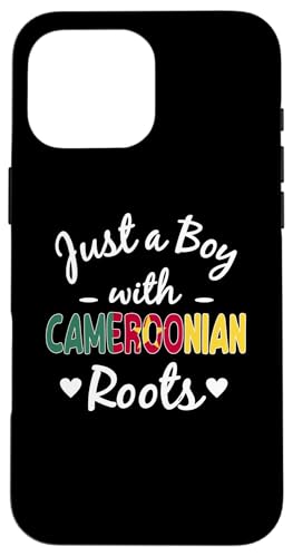 Nur ein Junge mit kamerunischen Wurzeln Pride Cameroon Men Hülle für iPhone 16 Pro Max Nur ein Junge mit kamerunischen Wurzeln Pride Cameroon Men Hülle für iPhone 16 Pro Max von Republic of Cameroon Flag Design Cameroonian Roots