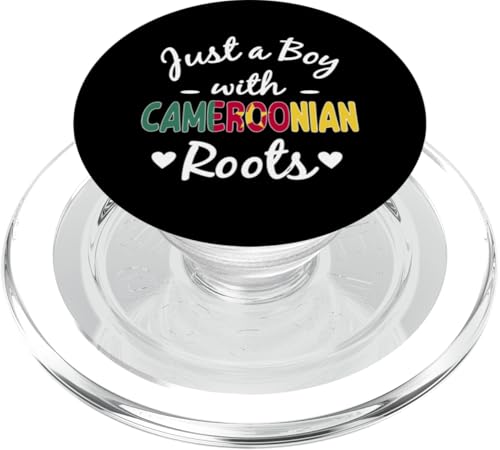 Nur ein Junge mit kamerunischen Wurzeln Pride Cameroon Men PopSockets PopGrip für MagSafe Nur ein Junge mit kamerunischen Wurzeln Pride Cameroon Men PopSockets PopGrip für MagSafe von Republic of Cameroon Flag Design Cameroonian Roots