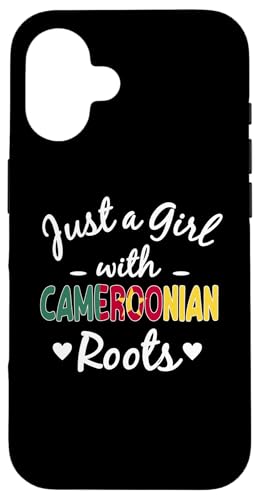 Nur ein Mädchen mit kamerunischen Wurzeln Pride Kamerun Frauen Hülle für iPhone 16 Nur ein Mädchen mit kamerunischen Wurzeln Pride Kamerun Frauen Hülle für iPhone 16 von Republic of Cameroon Flag Design Cameroonian Roots