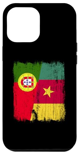 Portugal Kamerun Halbflagge Portugiesische Kamerunische Vorfahren Hülle für iPhone 12 Pro Max Portugal Kamerun Halbflagge Portugiesische Kamerunische Vorfahren Hülle für iPhone 12 Pro Max von Republic of Cameroon Flag Design Cameroonian Roots