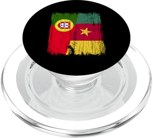 Portugal Kamerun Halbflagge Portugiesische Kamerunische Vorfahren PopSockets PopGrip für MagSafe Portugal Kamerun Halbflagge Portugiesische Kamerunische Vorfahren PopSockets PopGrip für MagSafe von Republic of Cameroon Flag Design Cameroonian Roots