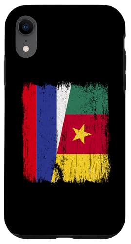 Russland Kamerun Halbflagge Russische Kamerunische Vorfahren Hülle für iPhone XR Russland Kamerun Halbflagge Russische Kamerunische Vorfahren Hülle für iPhone XR von Republic of Cameroon Flag Design Cameroonian Roots
