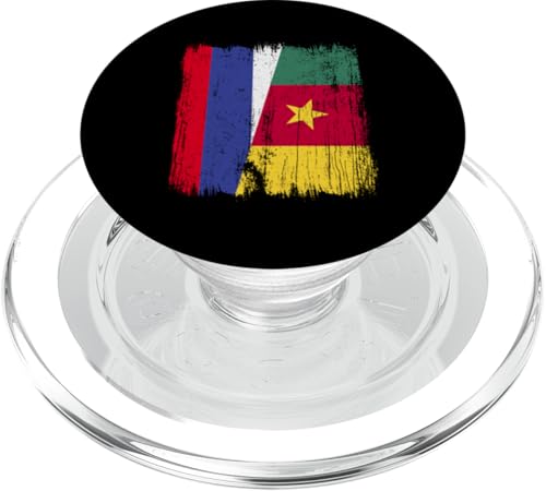 Russland Kamerun Halbflagge Russische Kamerunische Vorfahren PopSockets PopGrip für MagSafe Russland Kamerun Halbflagge Russische Kamerunische Vorfahren PopSockets PopGrip für MagSafe von Republic of Cameroon Flag Design Cameroonian Roots