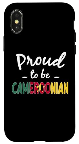 Stolz auf Kameruner Stolz Kamerun Erbe Hülle für iPhone X/XS Stolz auf Kameruner Stolz Kamerun Erbe Hülle für iPhone X/XS von Republic of Cameroon Flag Design Cameroonian Roots