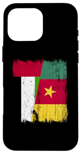 VAE Kamerun Halbflagge Emirati Kamerunische Vorfahren Hülle für iPhone 16 Pro Max VAE Kamerun Halbflagge Emirati Kamerunische Vorfahren Hülle für iPhone 16 Pro Max von Republic of Cameroon Flag Design Cameroonian Roots