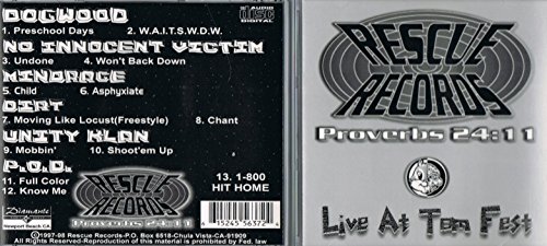 Live At Tomfest 1997 von Rescue Records