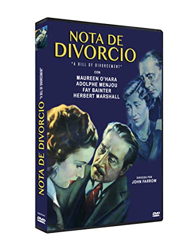 A Bill of Divorcement [DVD] 1940 von Research