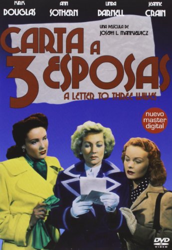 Carta A Tres Esposas DVD [DVD] (2013) Kirk Douglas, Ann Sothern, Linda Darnel von Research