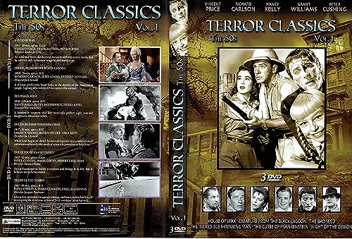 Terror Classics Vol. 1 - 3 DVD (6 films) Spanish and English Audio [DVD] von Research