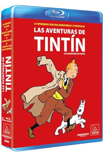 Les Aventures de Tintin : l'intégrale de la série et des Longs métrages d'animation Coffret 5 Blu Ray von ResenEntertainment