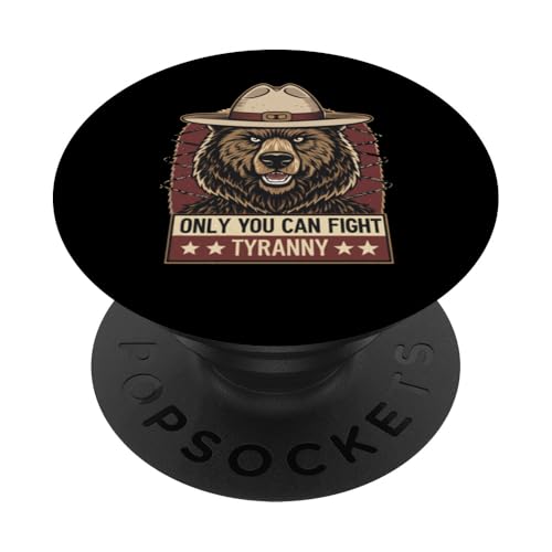 Nur du kannst Tyrannei bekämpfen — Demokratie verteidigen — Bär PopSockets Klebender PopGrip Nur du kannst Tyrannei bekämpfen — Demokratie verteidigen — Bär PopSockets Klebender PopGrip von Resist Trump Protest Anti Trump Protest