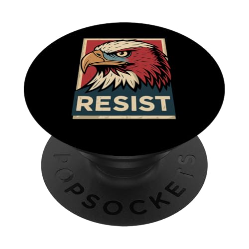 Stolze amerikanische Demokratie – Verhindern Sie Faschismus – Vintage RESIST PopSockets Klebender PopGrip Stolze amerikanische Demokratie – Verhindern Sie Faschismus – Vintage RESIST PopSockets Klebender PopGrip von Resist Trump Protest Anti Trump Protest