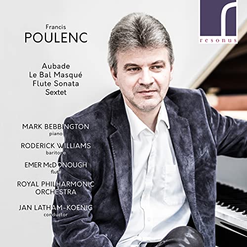 Aubade, La Bal Masqué, Flötensonate & Sextet von Resonus Classics