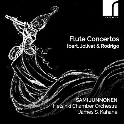 Flute Concertos by Ibert, Jolivet & Rodrigo von Resonus Classics