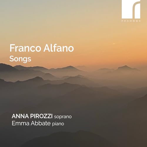 Franco Alfano: Songs von Resonus Classics (Naxos Deutschland Musik & Video Vertriebs-)