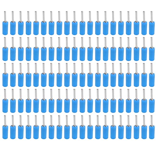 Resefinem 100pcs Bananenstopfen Männlicher Messing Pin gerade für innere Federplatte ideal für mehrere elektronische Anwendungen mit starker Konnektivität Gute elektrische (Blue) von Respicefinem