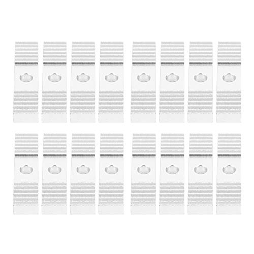 Resefinem 16pcs Timing -Gürtelfixzahn für 3D -Drucker aus Aluminiumlegierung mit Oxidationsbehandlung mit 9 x 40 mm ideal für -Timinggürtel -Fixierung Resefinem 16pcs Timing -Gürtelfixzahn für 3D -Drucker aus Aluminiumlegierung mit Oxidationsbehandlung mit 9 x 40 mm ideal für -Timinggürtel -Fixierung von Respicefinem