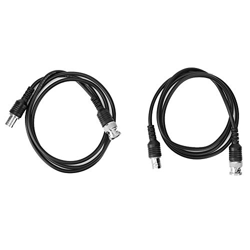 Resefinem 2PCS BNC Koaxialer Verlängerung Kabel männlich an weiblichen Kopfstecker für Oszilloskop ideal für die Kabelverlängerung mit reinem Kupfermaterial 50 Ω Impedanz und Resefinem 2PCS BNC Koaxialer Verlängerung Kabel männlich an weiblichen Kopfstecker für Oszilloskop ideal für die Kabelverlängerung mit reinem Kupfermaterial 50 Ω Impedanz und von Respicefinem