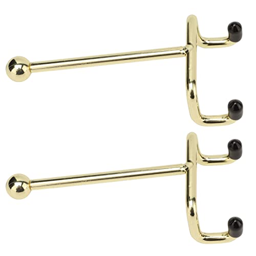 Resefinem 2PCS Premium Metall Phone Halter Elektroplattenprozess rostfreie fadelige Kratzer -Hände es Schreibtisch Telefon Ständer ideales für Freunde und Familie von Respicefinem