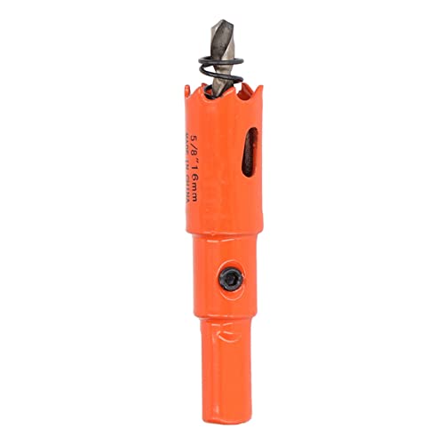 Resefinem Bi Metall -Loch -Sägen -Bohrer Bit -Hochgeschwindigkeits -Stahlsäureschneider mit Dorn zum Schneiden von Löchern in Holz und Metall 7/8 Zoll 22 mm hoher Härte und Easy (5/8(16mm)) von Respicefinem