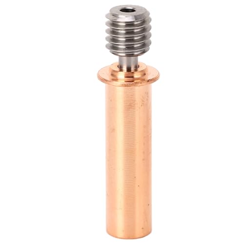 Resefinem Bimetal Heatbreak Hotend Wärmedämmung Legierung rotes Kupferrachen für CR6 SE 3D -Drucker kombiniert Kupfer und Legierung für ein ausgezeichnetes Wärmemanagement für 1 von Respicefinem