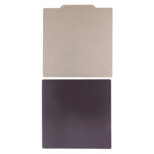 Resefinem PEI Federstahlplatte doppelseitige flexible Blechfederstahlplattform mit Magnetbasis für 3D -Drucker 235x235 mm hohe Flatness einfach zu bedienen und zu reinigen Zeit (220x220 mm) von Respicefinem