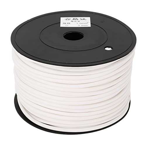 Resefinem White Printable Cable Protective Rohr -Kabelschutz mit Blütenblattform in Innern festgehalten 70 m Länge 3mm Durchmesser 1 5 mm² für Mobiltelefone und Ladekabel geeignet Resefinem White Printable Cable Protective Rohr -Kabelschutz mit Blütenblattform in Innern festgehalten 70 m Länge 3mm Durchmesser 1 5 mm² für Mobiltelefone und Ladekabel geeignet von Respicefinem
