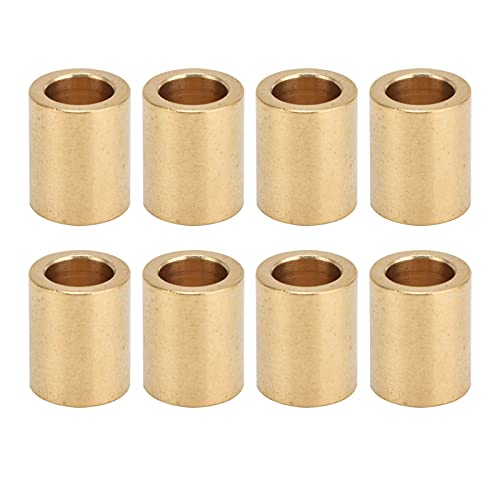 RespiceFinem 8pcs Selbstschmiermessinghülle mit 8 mm Bohrung 12 mm Außendurchmesser und 15 mm Länge idealer Speziallagerhülle für Messinghülsen Schieberegler RespiceFinem 8pcs Selbstschmiermessinghülle mit 8 mm Bohrung 12 mm Außendurchmesser und 15 mm Länge idealer Speziallagerhülle für Messinghülsen Schieberegler von Respicefinem