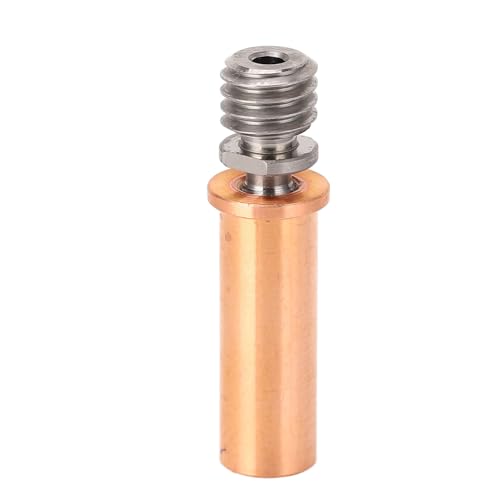 RespiceFinem Wärmebrückungsrachenlegierung und kupferplattierte Bimetal -Hals -Düse ideal für 3D -Drucker mit bimetallischem Wärmeisolator Alle Metallisolierung Ausgezeichnete von Respicefinem