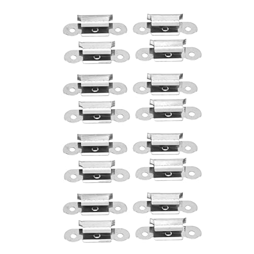 Respicefinem 16-teiliges Glasbett-Feder-Drehclip-Set aus hochwertigem Edelstahl, kompatibel mit Ender 3 Pro, Ender 3 V2, Ender 3S, Ender 5 PRO, CR 20 Pro, CR 10S Pro und anderen Respicefinem 16-teiliges Glasbett-Feder-Drehclip-Set aus hochwertigem Edelstahl, kompatibel mit Ender 3 Pro, Ender 3 V2, Ender 3S, Ender 5 PRO, CR 20 Pro, CR 10S Pro und anderen von Respicefinem