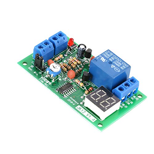 Respicefinem DC 12V Zeitrelais 12V Einstellbar 1-99s/min LED Countdown Modul Ausschalten Relaismodul 12V Timer Stark genug Respicefinem DC 12V Zeitrelais 12V Einstellbar 1-99s/min LED Countdown Modul Ausschalten Relaismodul 12V Timer Stark genug von Respicefinem
