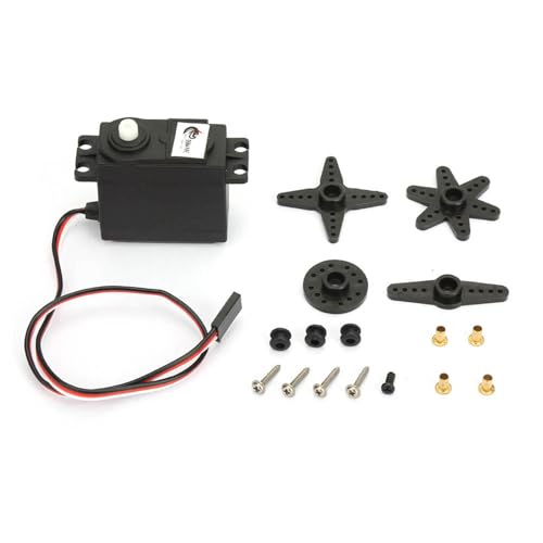 Respicefinem DS04-NFC Servo Motor 360° Kontinuierlich Drehend 5.5kg/cm Getriebemotor 6V für RC Roboter Modellbau Micro RC Car Respicefinem DS04-NFC Servo Motor 360° Kontinuierlich Drehend 5.5kg/cm Getriebemotor 6V für RC Roboter Modellbau Micro RC Car von Respicefinem