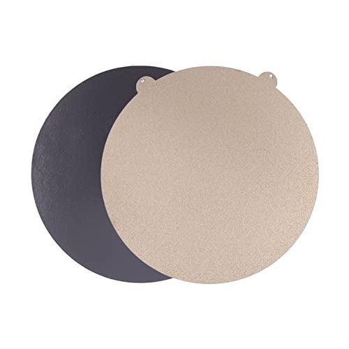 Respicefinem Round PEI Steel Plate Double Sided Flexible Magnetic Spring Steel PEI Bed Plate for Flsun Super Racer Printer 270mm Dia Offers Excellent Design Good Flatness Spring von Respicefinem