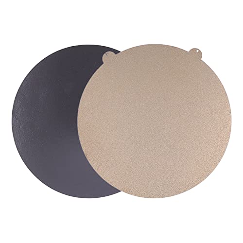 Respicefinem Round Textured Flexible Spring Steel Plate With Magnetic Base And Double Sided PEI Coating Ideal For Easy Printing And Reuse Respicefinem Round Textured Flexible Spring Steel Plate With Magnetic Base And Double Sided PEI Coating Ideal For Easy Printing And Reuse von Respicefinem