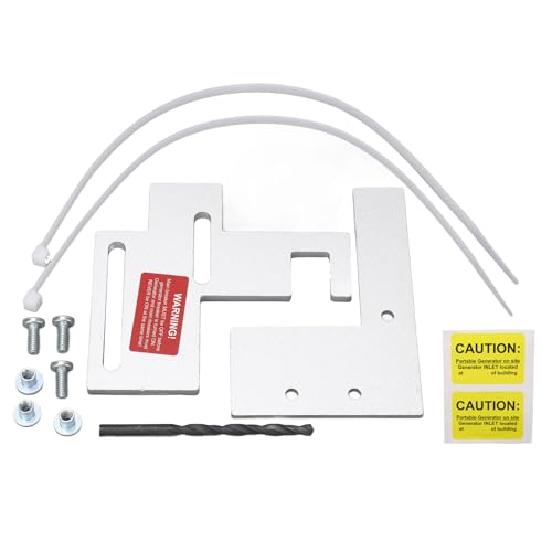Respicefinem SIE P2 Generator-Verriegelungssatz, 7/8 bis 1 1/4 Zoll Abstand, Verriegelungsplatte aus Aluminiumlegierung für 150-A- oder 200-A-Panels, bietet Notstromversorgung bei von Respicefinem