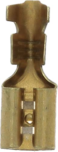 Flachkabelschuhe, weiblich, in Blisterverpackung, 4,8 mm x 0,5 mm, 0,5 bis 1,5 mm², 10 Stück Flachkabelschuhe, weiblich, in Blisterverpackung, 4,8 mm x 0,5 mm, 0,5 bis 1,5 mm², 10 Stück von Restagraf