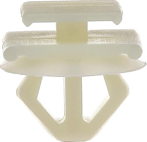 Klammer für Zierleisten, für Fahrzeuge, Peugeot/PSA/Citroen, 8,5 mm, 100 Stück, weiß Klammer für Zierleisten, für Fahrzeuge, Peugeot/PSA/Citroen, 8,5 mm, 100 Stück, weiß von Restagraf